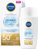NIVEA Sun Napozókrém Specialist Invisible Daily Fluid SPF50+ 40 ml - Arckrém