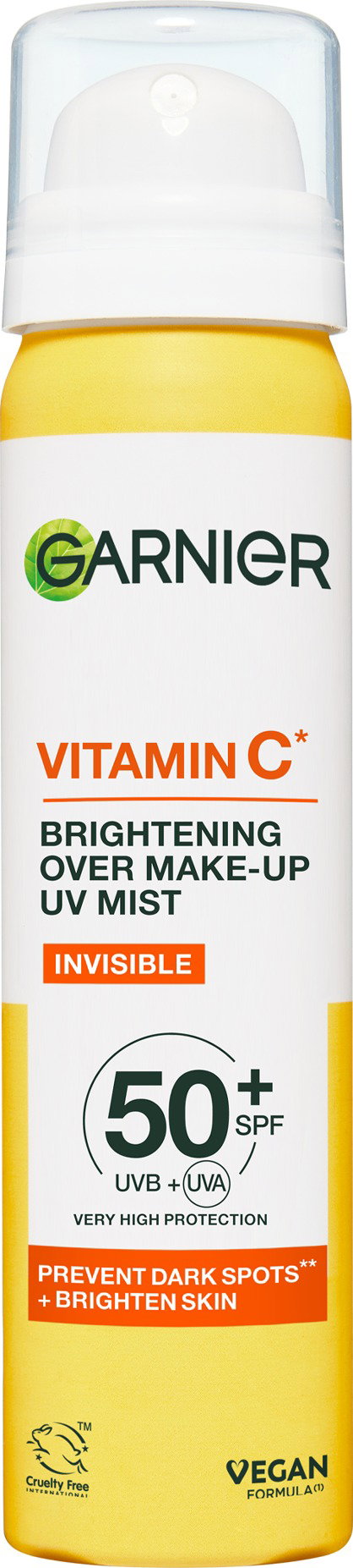 GARNIER C-vitamin Ragyogást adó arcpermet SPF 50+, 75 ml