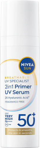 NIVEA Sun Primer 2in1 SPF 50+, 30 ml - Arckrém - Fő fotó