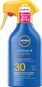 NIVEA Sun Protect&Moisture SPF 30 pumpa 270 ml - Opalovací sprej