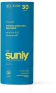 ATTITUDE Sunly 100% mineral protective stick for face and lips SPF 30 20 g - Sunscreen Stick