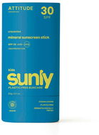 Opalovací tyčinka ATTITUDE Sunly 100 % minerální ochranná tyčinka na celé tělo SPF 30 60 g - Opalovací tyčinka