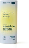 ATTITUDE Sunly 100% mineral protective stick for face and lips SPF 30 20 g - Sunscreen Stick