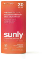 Opalovací tyčinka ATTITUDE Sunly 100 % minerální ochranná tyčinka na celé tělo SPF 30 s vůní Orange Blossom 60 g - Opalovací tyčinka