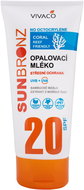 VIVACO Sun Bronz Sunscreen lotion without octocrylene SPF 20 Coral Friendly 200 ml - Sun Lotion