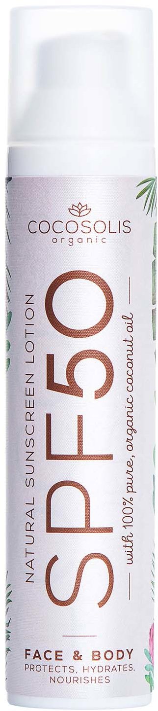 COCOSOLIS SPF 50 Natural Sunscreen Lotion, 100 g