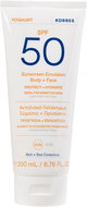 KORRES Yoghurt Sunscreen Emulsion SPF 50 Body + Face 200 ml - Sunscreen