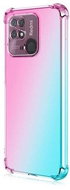 TopQ Cover Xiaomi Redmi 10C Shock rainbow mint-pink 75093 - Phone Cover