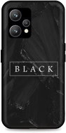 TopQ Cover LUXURY Realme 9 solid Black 75084 - Phone Cover