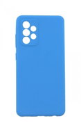 Forcell Cover TopQ Gummy Samsung A52 blue 76112 - Phone Cover