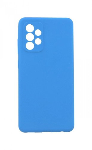 Forcell Cover TopQ Gummy Samsung A52 blue 76112 - Phone Cover - Main image