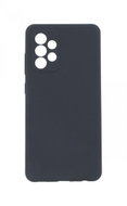 Forcell Cover TopQ Gummy Samsung A52 black 76112 - Phone Cover