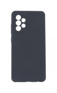 Forcell Cover Gummy Samsung A52s 5G silicone black 63965 - Phone Cover