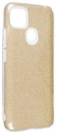 Forcell Cover Xiaomi Redmi 9C glitter gold 76284 - Phone Cover