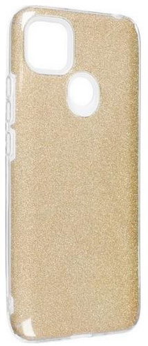 Forcell Cover Xiaomi Redmi 9C glitter gold 76284 - Phone Cover - Main image
