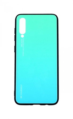 TopQ Cover LUXURY Samsung A50 solid rainbow green 76336 - Phone Cover - Main image