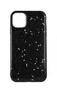 TopQ Cover iPhone 11 Glitter Moon black 74666 - Phone Cover