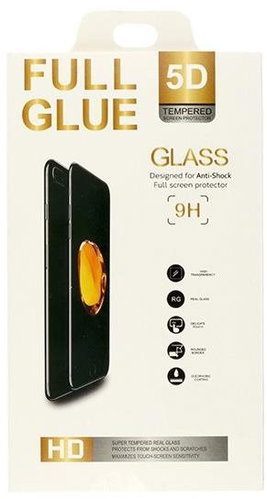 FullGlue Tempered glass for Samsung A53 5G 5D black 75769 - Glass Screen Protector - Main image