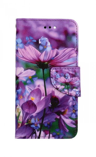 TopQ iPhone SE 2022 book case Blooming flowers 74951 - Phone Case - Main image