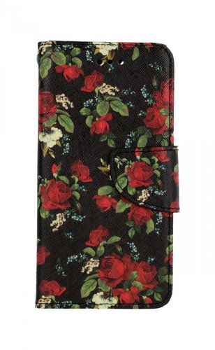 TopQ Case iPhone SE 2022 book Rose flowers 74948 - Phone Case - Main image