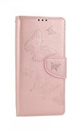 TopQ Case Xiaomi Redmi 9 Book Butterfly Pink Light 53878 - Phone Case