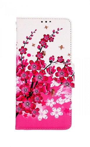 TopQ Case Realme C35 book Flowers textile 74885 - Phone Case - Main image