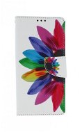 TopQ Kryt Xiaomi Redmi Note 9 knižkový Farebná kvetina 53968 - Kryt na mobil
