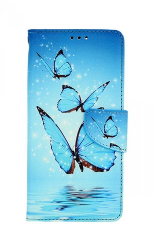 TopQ Case Realme C35 book Blue butterflies 74902 - Phone Case - Main image