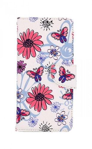 TopQ Realme C35 book case Flowers 74894 - Phone Case - Main image