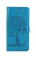 TopQ Case Xiaomi Redmi 9T Book Turquoise Tree Owl 75175 - Phone Case