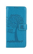 TopQ Case Xiaomi Redmi Note 10 Pro Book Turquoise Tree Owl 75174 - Phone Case