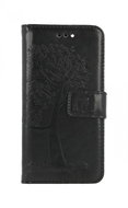 TopQ Case iPhone SE 2022 bookish Black owl tree 75001 - Phone Case