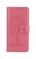 TopQ Case Vivo Y01 Book Pink Owl Tree 74823 - Phone Case
