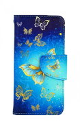 TopQ iPhone SE 2022 book case Sky with bow ties 74775 - Phone Case