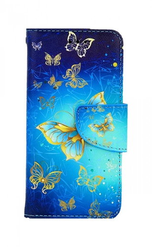 TopQ iPhone SE 2022 book case Sky with bow ties 74775 - Phone Case - Main image