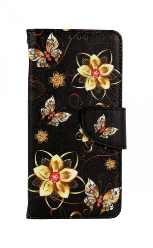 TopQ Case Samsung A33 5G book Gold flowers 74981 - Phone Case - Main image