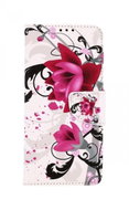 TopQ Case Vivo Y01 bookcase Flower drawing 74745 - Phone Case
