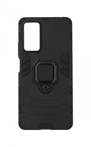TopQ Cover Xiaomi Redmi Note 11 Pro durable black with ring 75233 - Phone Cover - Main image