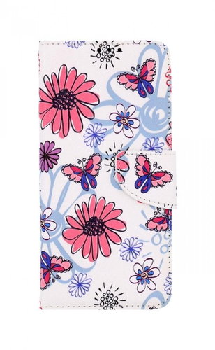 TopQ Case Vivo Y01 book Flowers 74724 - Phone Case - Main image