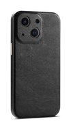 TopQ Cover Soft Leather iPhone 13 black 75374 - Phone Cover