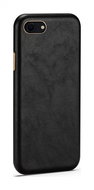 TopQ Cover Soft Leather iPhone SE 2022 black 75371 - Phone Cover