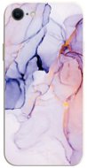 TopQ Cover iPhone SE 2020 Marble pink-purple 75365 - Phone Cover