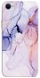 TopQ Kryt iPhone SE 2020 Mramor ružovo-fialový 75365 - Kryt na mobil