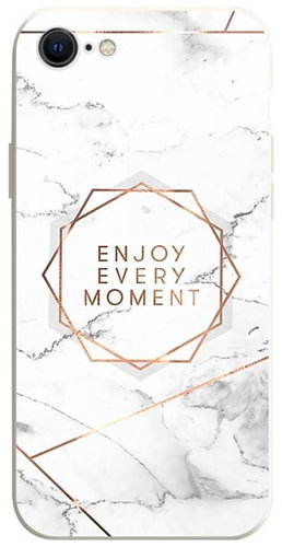 TopQ Cover iPhone SE 2020 Marble Enjoy 75361 - Phone Cover - Main image