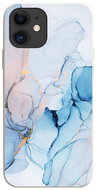 TopQ Cover iPhone 11 Marble blue 75326 - Phone Cover