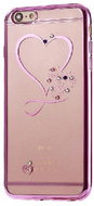 TopQ Cover iPhone SE 2020 silicone Sweet Heart purple 49332 - Phone Cover