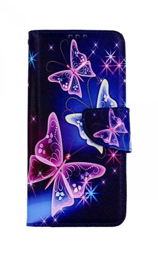 TopQ Case Realme 9 book Blue with bow ties 75692 - Phone Case - Main image