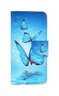 TopQ Realme 9 book case Blue butterflies 75733 - Phone Case