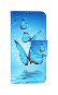 Puzdro na mobil TopQ Puzdro Realme 9 knižkové Modré motýliky 75733 - Pouzdro na mobil