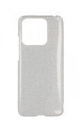 TopQ Cover Xiaomi Redmi 10C glitter silver 75983 - Phone Cover